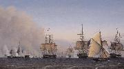 Adelsteen Normann The Battle of Copenhagen on the 2nd of April 1801 oil painting artist